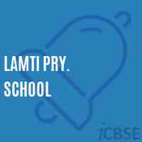 Lamti Pry. School Logo