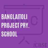 Banglaitoli Project Pry. School Logo