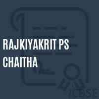 Rajkiyakrit Ps Chaitha Primary School Logo