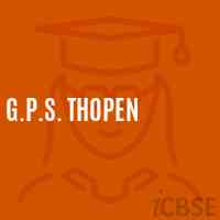 G.P.S. Thopen Primary School Logo