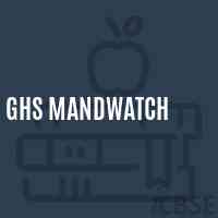 Ghs Mandwatch Secondary School Logo