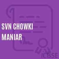 Svn Chowki Maniar Senior Secondary School Logo