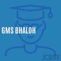 Gms Bhaloh Middle School Logo