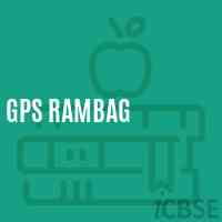 Gps Rambag Primary School Logo