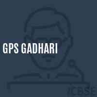 Gps Gadhari Primary School Logo