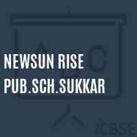 Newsun Rise Pub.Sch.Sukkar Middle School Logo