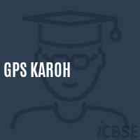 Gps Karoh Primary School Logo