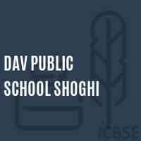 Dav Public School Shoghi Logo