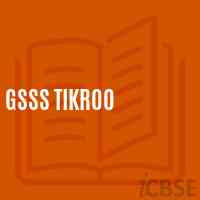 Gsss Tikroo High School Logo