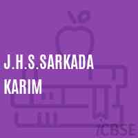 J.H.S.Sarkada Karim Middle School Logo