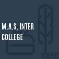 M.A.S. Inter College High School Logo
