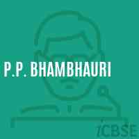 P.P. Bhambhauri Primary School Logo