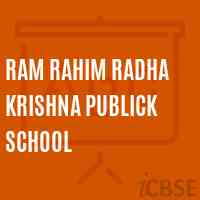 Ram Rahim Radha Krishna Publick School Logo