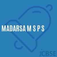 Madarsa M S P S Middle School Logo