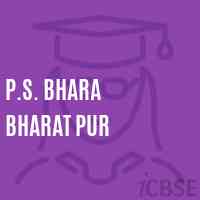 P.S. Bhara Bharat Pur Primary School Logo