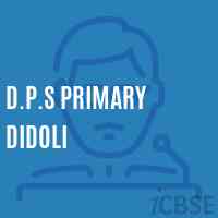 D.P.S Primary Didoli Primary School Logo