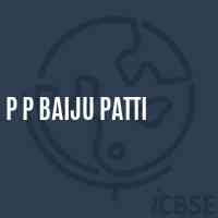 P P Baiju Patti Primary School Logo