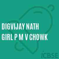 Digvijay Nath Girl P M V Chowk Primary School Logo