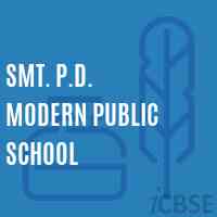Smt. P.D. Modern Public School Logo