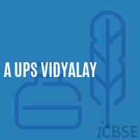 A Ups Vidyalay Primary School Logo