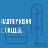 Rastriy Kisan I. College High School Logo