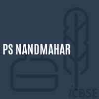 Ps Nandmahar Primary School Logo