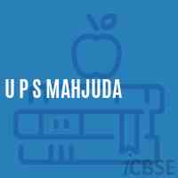 U P S Mahjuda Middle School Logo