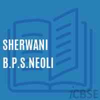 Sherwani B.P.S.Neoli Primary School Logo