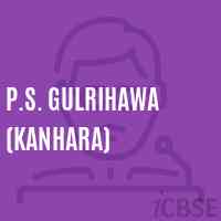 P.S. Gulrihawa (Kanhara) Primary School Logo