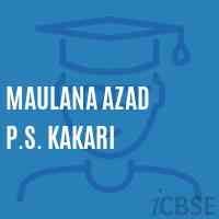 Maulana Azad P.S. Kakari Primary School Logo