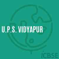 U.P.S. Vidyapur Middle School Logo