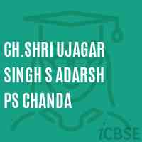 Ch.Shri Ujagar Singh S Adarsh Ps Chanda Primary School Logo