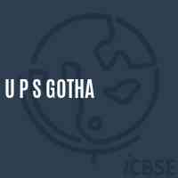U P S Gotha Middle School Logo