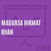 Madarsa Hikmat Khan Primary School Logo