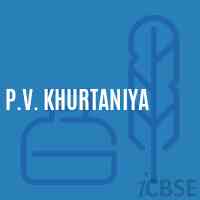 P.V. Khurtaniya Primary School Logo