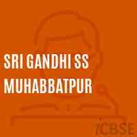 Sri Gandhi Ss Muhabbatpur Primary School Logo