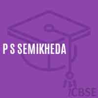 P S Semikheda Primary School Logo