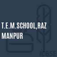 T.E.M.School,Razmanpur Logo