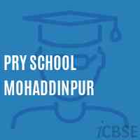 Pry School Mohaddinpur Logo