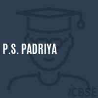 P.S. Padriya Primary School Logo