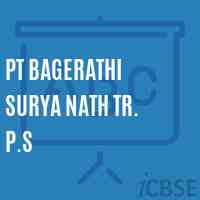 Pt Bagerathi Surya Nath Tr. P.S Primary School Logo