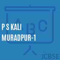 P S Kali Muradpur-1 Primary School Logo
