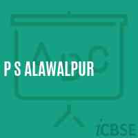 P S Alawalpur Primary School Logo