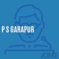P S Garapur Primary School Logo