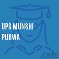 Ups Munshi Purwa Middle School Logo