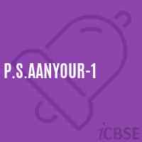 P.S.Aanyour-1 Primary School Logo