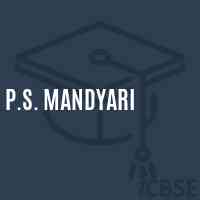P.S. Mandyari Primary School Logo