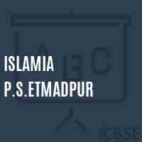 Islamia P.S.Etmadpur Primary School Logo