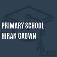 Primary School Hiran Gaown Logo