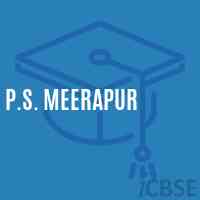 P.S. Meerapur Primary School Logo